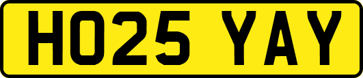HO25YAY