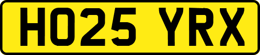 HO25YRX