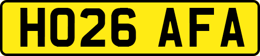 HO26AFA