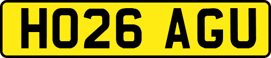HO26AGU