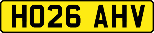 HO26AHV