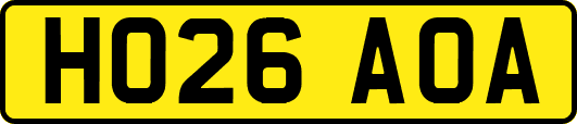 HO26AOA
