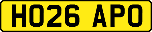 HO26APO