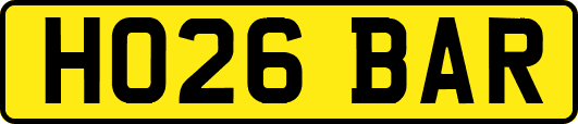 HO26BAR