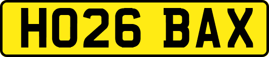 HO26BAX