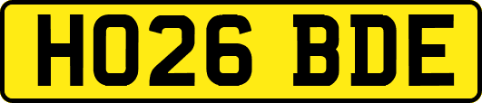 HO26BDE