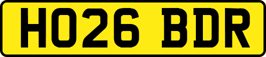 HO26BDR