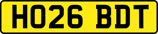 HO26BDT