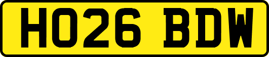 HO26BDW