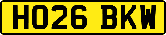 HO26BKW
