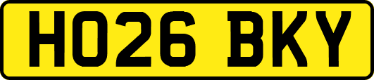 HO26BKY