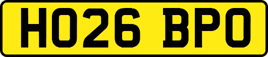 HO26BPO