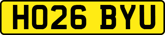 HO26BYU