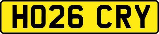 HO26CRY