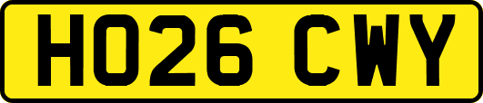 HO26CWY