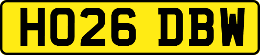 HO26DBW