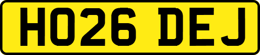 HO26DEJ