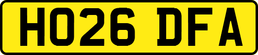 HO26DFA