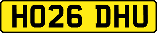 HO26DHU
