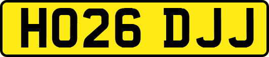 HO26DJJ