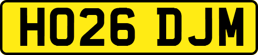 HO26DJM