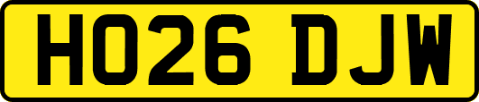 HO26DJW