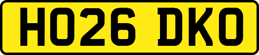 HO26DKO