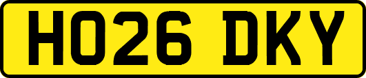 HO26DKY
