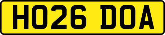 HO26DOA