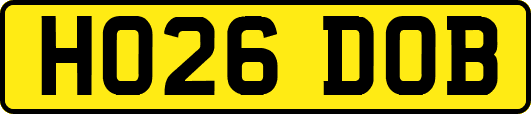 HO26DOB