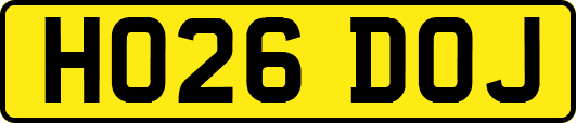 HO26DOJ
