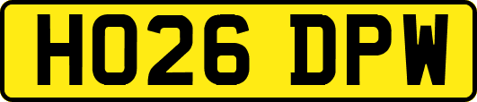 HO26DPW