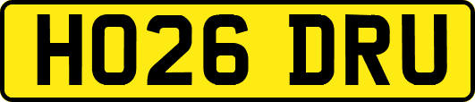 HO26DRU