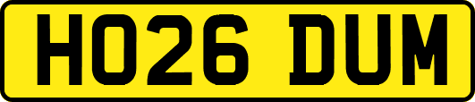 HO26DUM