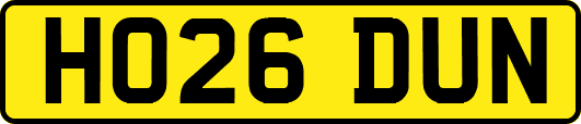 HO26DUN
