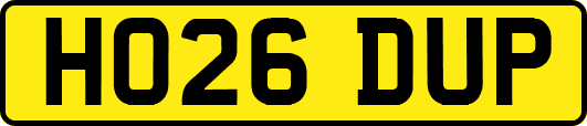 HO26DUP