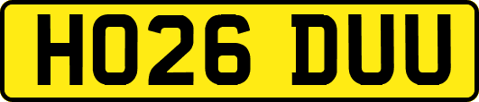 HO26DUU