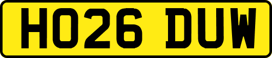 HO26DUW