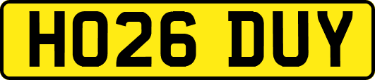 HO26DUY