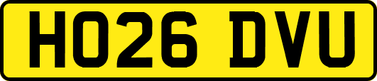 HO26DVU