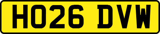 HO26DVW