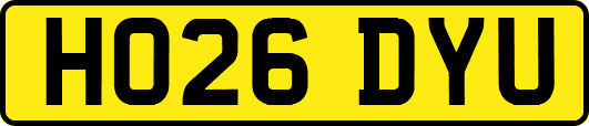 HO26DYU