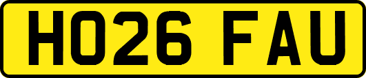 HO26FAU