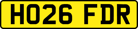 HO26FDR