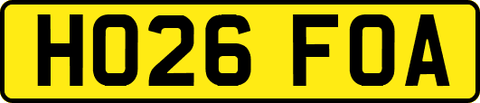 HO26FOA