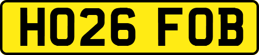HO26FOB
