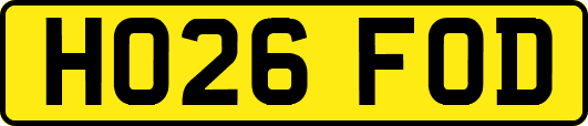 HO26FOD