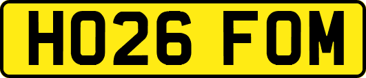 HO26FOM