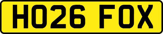 HO26FOX
