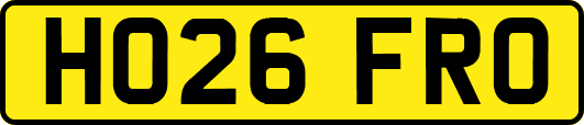 HO26FRO